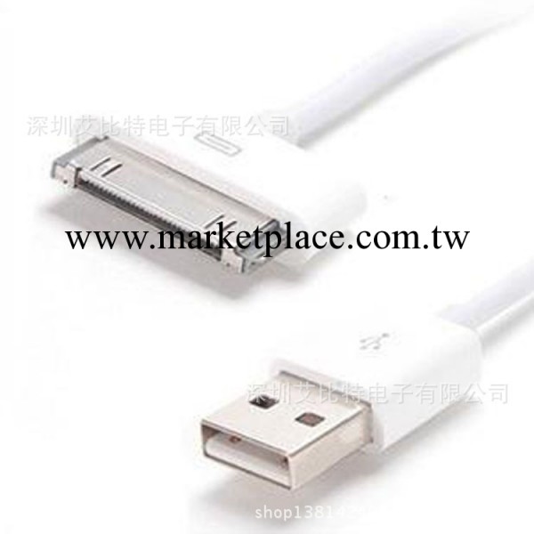 廠傢直銷iPhone4數據線 蘋果4數據線 蘋果充電線 ipad數據線工廠,批發,進口,代購