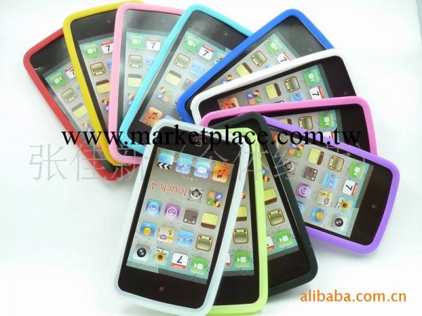 （廠傢直銷）蘋果IPOD   touch 4矽膠套保護套，歡迎訂購。批發・進口・工廠・代買・代購