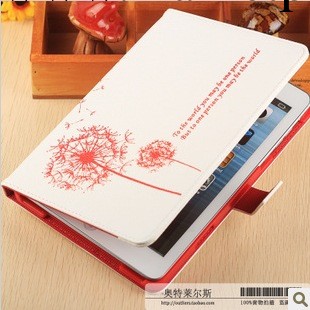 新款ipad5 ipad air 蒲公英皮套 休眠支架皮套 智能皮套 蘋果配工廠,批發,進口,代購