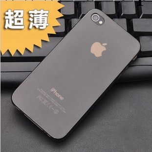 超薄 iphone5手機殼 蘋果4保護殼 透明磨砂 iphone4s手機保護套殼工廠,批發,進口,代購