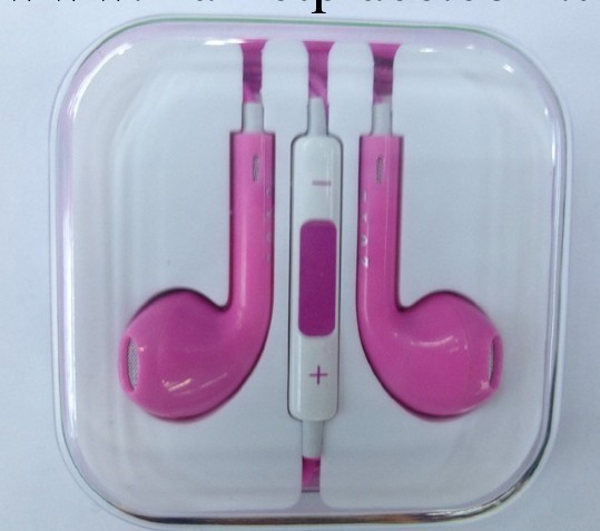 iphone5耳機 彩色耳機 帶聲控帶麥耳機 蘋果iphone5耳機工廠,批發,進口,代購