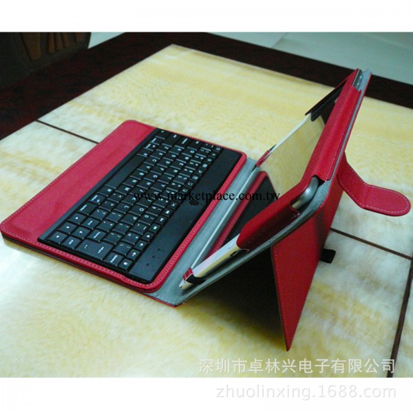 IPAD 5 AIR 藍牙鍵盤分離式休眠皮套工廠,批發,進口,代購