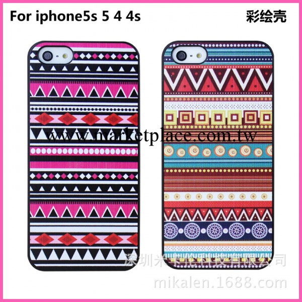 蘋果4s手機殼浮雕彩繪 iphone5s手機保護套 波西米亞民族風復古工廠,批發,進口,代購