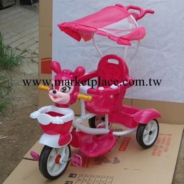 多供應種頭型兒童三輪車童車 嬰兒傘把車手推車 質量保證童車批發工廠,批發,進口,代購