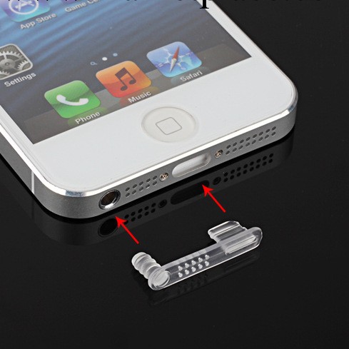 iphone5S防塵塞 蘋果5防塵塞 數據塞 耳機口孔塞 數據口防塵塞工廠,批發,進口,代購