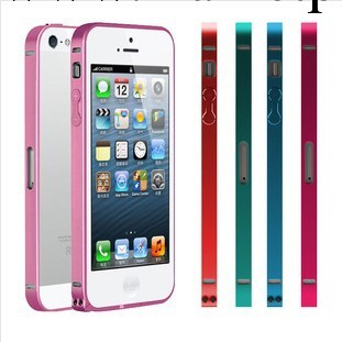 帶按鍵 iphone5金屬邊框手機殼 蘋果4S手機保護套 土豪金配件批發工廠,批發,進口,代購