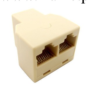 網絡三通頭 網絡一分二 一分二網線連接器 RJ45轉接頭工廠,批發,進口,代購