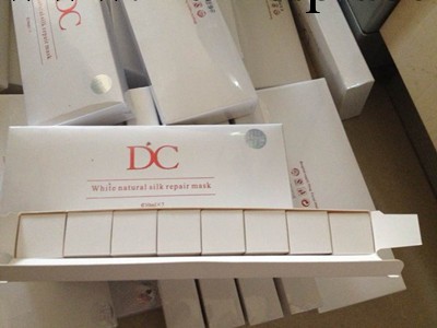正品DC水膜童顏蠶絲駐顏醒活面膜膠原蛋白面膜美白補水抗衰老鎖水工廠,批發,進口,代購