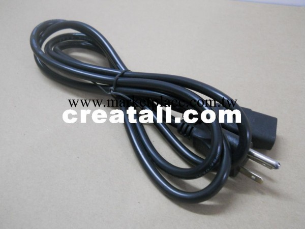 美標 1.8MAC 電源線 主機電源線 顯示器電源線 1.8米工廠,批發,進口,代購