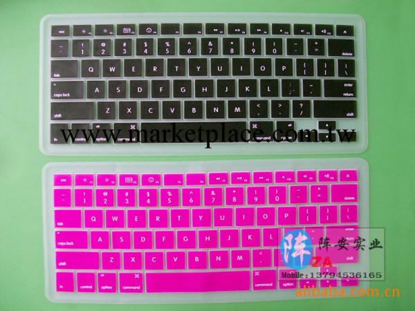 蘋果mac book PRO 矽膠鍵盤保護膜 蘋果筆記本通用 imac鍵盤膜工廠,批發,進口,代購