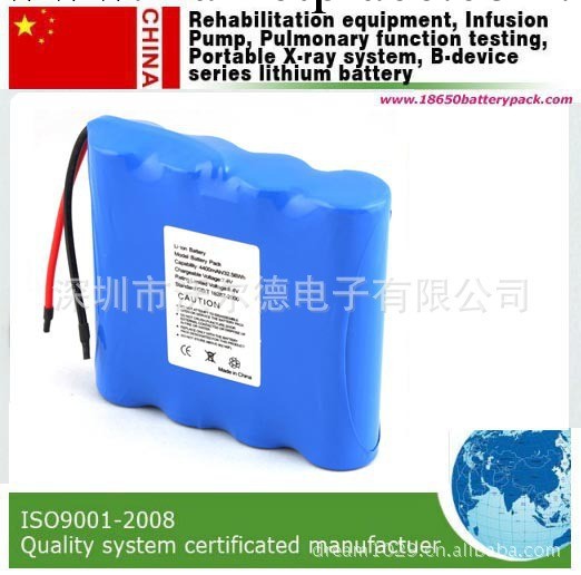 深圳最好的手電筒鋰電池14.8V 2800mah HID強光手電筒鋰電池工廠,批發,進口,代購