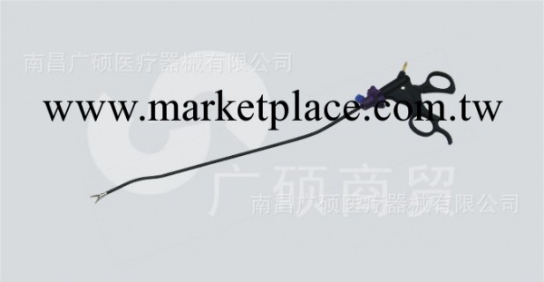 單孔經臍腔鏡手術器械——雙動彎剪工廠,批發,進口,代購