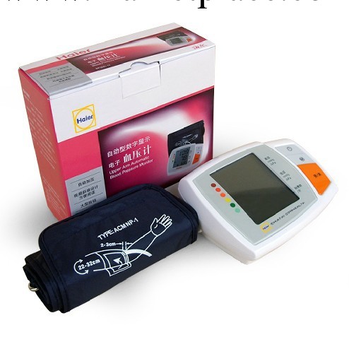海爾Haier上臂式電子血壓計 BP3BB1-1V工廠,批發,進口,代購