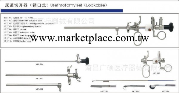 尿道切開器(鎖口式)工廠,批發,進口,代購