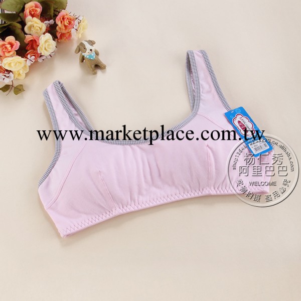 8835D少女品牌胸罩批發 學生背心內衣 純棉發育期無鋼圈胸罩 廠傢工廠,批發,進口,代購