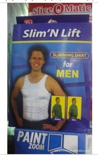 slim n lift 新款男士塑身背心男士瘦身衣緊身內衣減啤酒肚007白工廠,批發,進口,代購