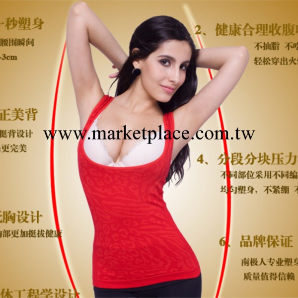 正品南極人女士保暖背心 塑身美體托胸女士內衣批發N373X20052工廠,批發,進口,代購