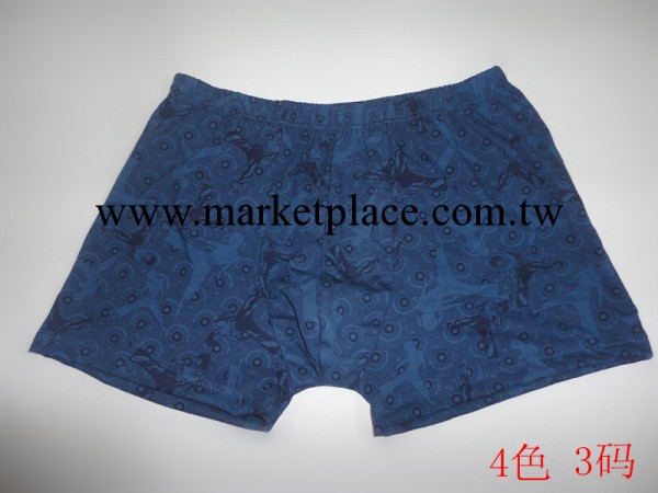 內褲 包郵批發  廠傢直銷男士純棉印花內褲 100%純棉工廠,批發,進口,代購