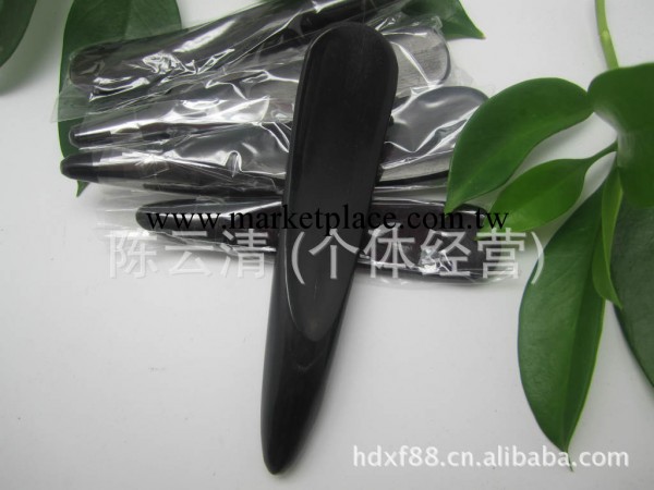 大量供應水牛角小號半邊形按摩棒 、點穴撥筋棒、材質100%牛角工廠,批發,進口,代購