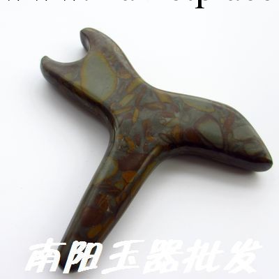 天然女媧石按摩棒頸椎按摩器 燕尾按摩錐 燕尾錐 女媧石工廠,批發,進口,代購