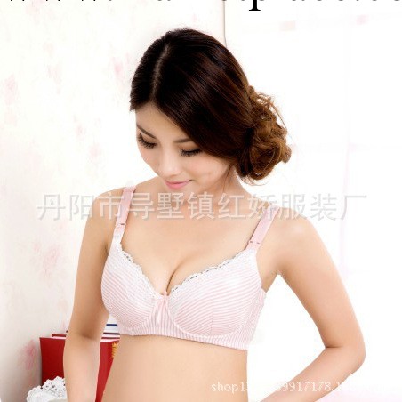 彰紅聚攏塑型孕婦哺乳胸罩，全棉模杯定型透氣鋼托哺乳內衣8682工廠,批發,進口,代購