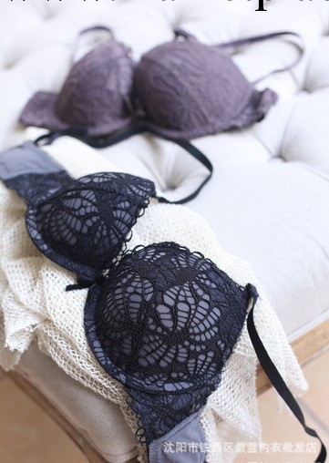 外貿加拿大 la*enza歐單 蕾絲通花聚攏調整內衣 胸罩套裝廠傢供貨工廠,批發,進口,代購