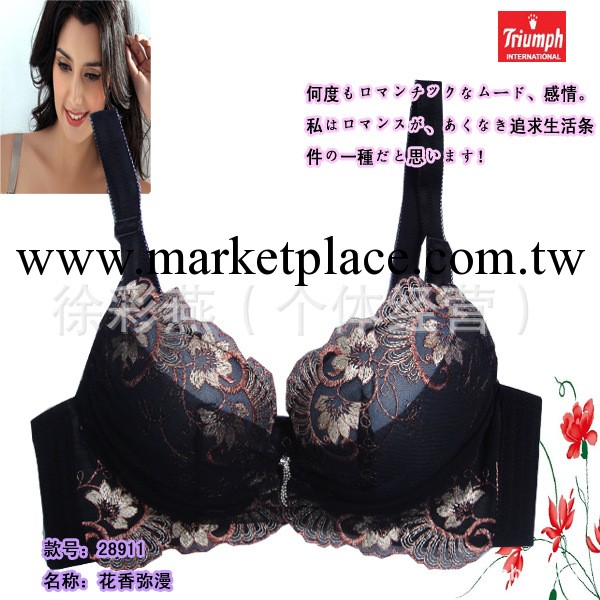 供應批發 日單黛安芬 秋冬調整型性感深V內衣聚攏胸罩胸罩28911工廠,批發,進口,代購