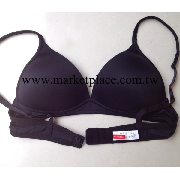 意大利原單光面超柔冰絲定型棉杯無鋼圈胸罩女士內衣工廠,批發,進口,代購