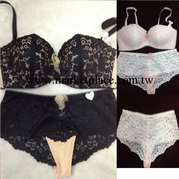 2013新款 出口歐美 無鋼圈胸罩套裝 性感緹花蕾絲 薄杯胸罩工廠,批發,進口,代購