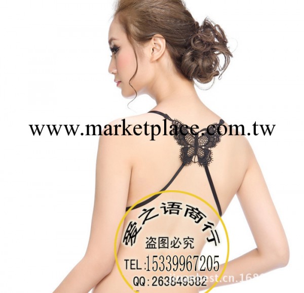 時尚性感舒適，女士美背蝴蝶前開扣胸罩（2100）工廠,批發,進口,代購