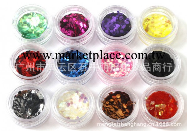 12色小亮片 美甲六角亮片 美甲亮片 12色 超眩套裝工廠,批發,進口,代購