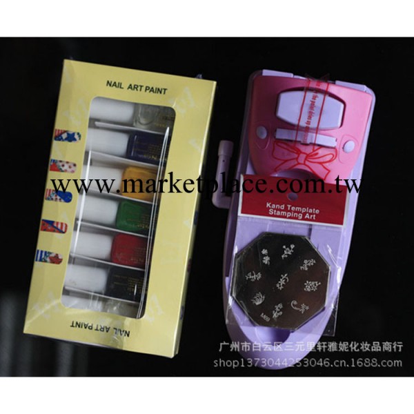 美甲DIY 套裝 指甲彩繪機 印花模板 印花指甲油 Stamping Nails工廠,批發,進口,代購