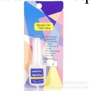 化妝品批發 美妝工具美甲膠水 貼假指甲片貼鉆黏鉆膠水10克工廠,批發,進口,代購
