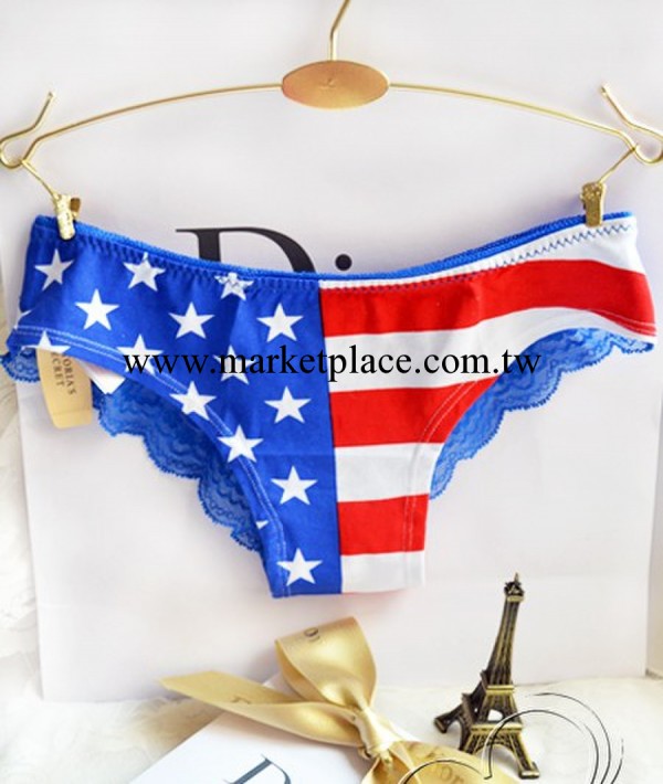 歐美原單維多利亞的秘密PINK低腰純棉質內褲蕾絲邊少女內褲工廠,批發,進口,代購