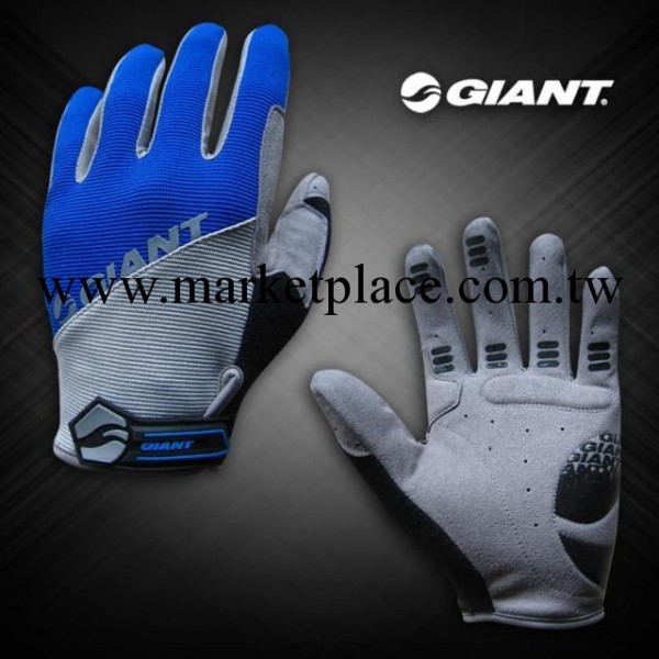 批發GIANT/捷安特全指手套 騎行手套 自行車長指手套騎行裝備配件工廠,批發,進口,代購