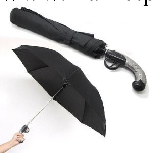 西洋槍傘晴雨傘 古典西洋槍二折晴雨傘 古典與創意的結合 玩具傘批發・進口・工廠・代買・代購