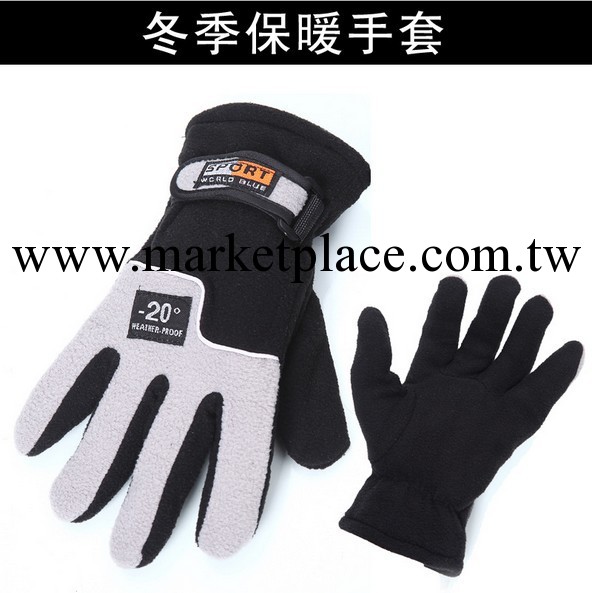 新款秋冬戶外手套 自行車騎行手套 摩托車登山防滑保暖抓絨手套工廠,批發,進口,代購