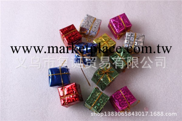 3CM 聖誕小禮包 12個六色裝聖誕掛件 聖誕禮包禮品聖誕節必備熱銷工廠,批發,進口,代購