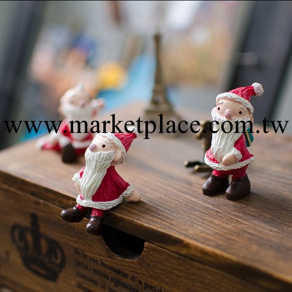 Christmas聖誕系列 聖誕老人套裝樹脂擺件 3款入 聖誕禮物齊送來~工廠,批發,進口,代購