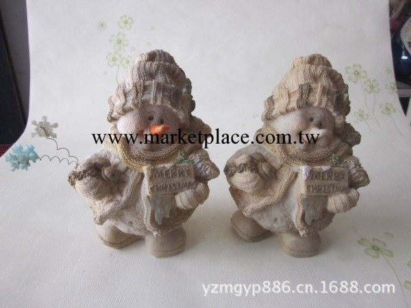 庫存樹脂小雪人擺件 聖誕禮品 傢居工藝品7034工廠,批發,進口,代購
