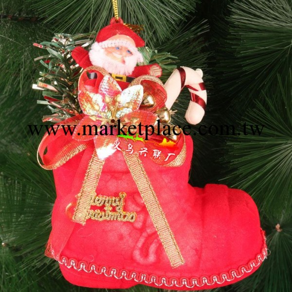 聖誕節 禮品 聖誕樹套餐 裝飾品 批發 站大紅靴子老人 PA12-1工廠,批發,進口,代購