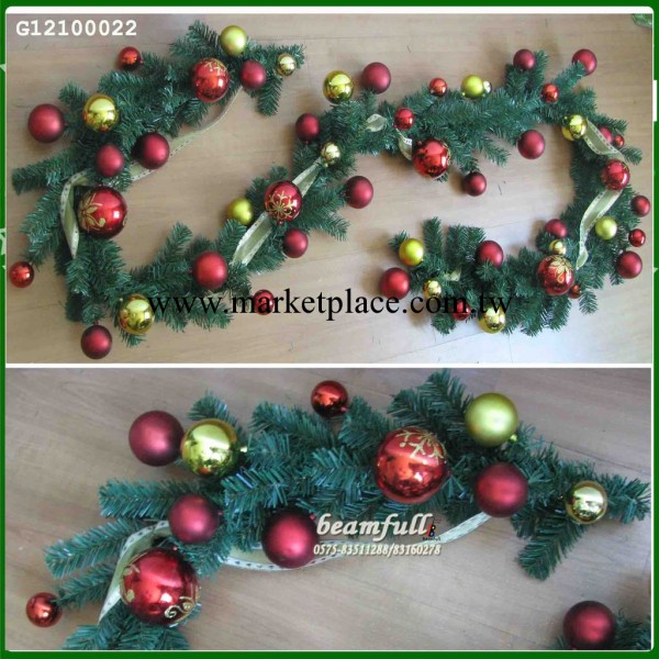 聖誕裝飾藤條 聖誕禮品 聖誕球工廠,批發,進口,代購
