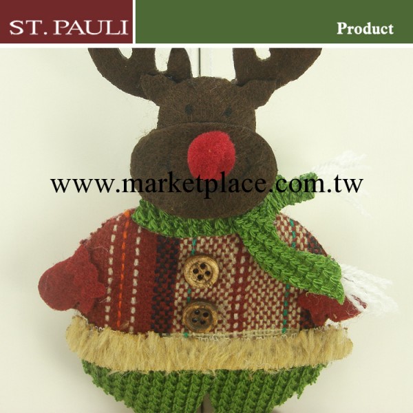 聖誕鹿小吊飾 淘寶聖誕贈品進貨首選 PL13306B工廠,批發,進口,代購