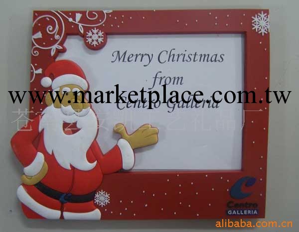 供應 PVC軟膠卡通聖誕老人像框,工廠,批發,進口,代購