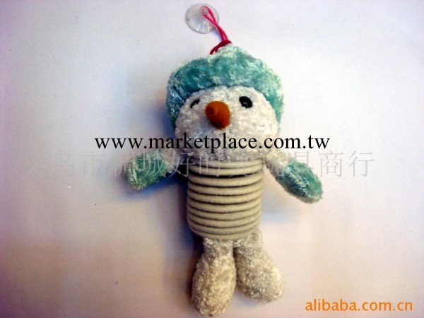 【聖誕禮品】供應 有趣的大彈簧雪人 小掛件工廠,批發,進口,代購
