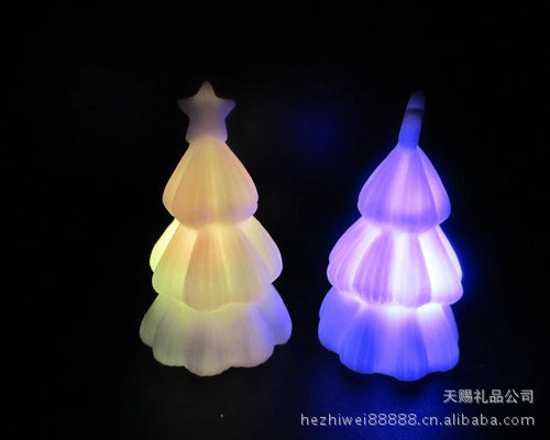 七彩聖誕樹小夜燈 七彩玫瑰小夜燈（聖誕樹）工廠,批發,進口,代購