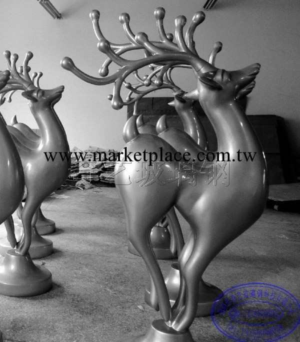 廠傢制作大型精美玻璃鋼聖誕鹿|聖誕鹿拉車 產品高檔 價格便宜工廠,批發,進口,代購