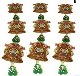 三隻鈴鐺掛飾 聖誕室內裝飾掛件 聖誕樹掛件 喜慶用品裝飾工廠,批發,進口,代購