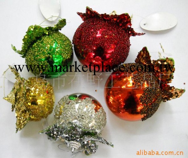 【義烏在野】專業供應聖誕球 泡沫工藝球 佈藝彩繪球工廠,批發,進口,代購