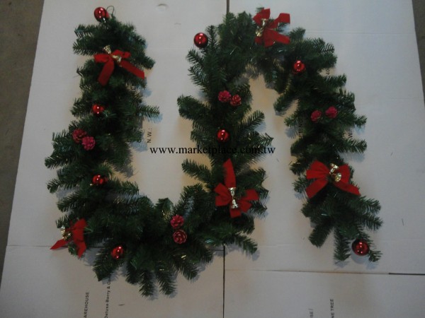 【促銷】2.7m*30cm聖誕樹裝飾藤條 廠傢直銷工廠,批發,進口,代購